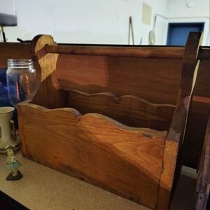 Magazine rack, antique